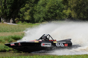 Peter Caughey and navigator Karen Marshall set the fastest time at Hastings en route to their win.