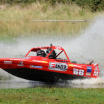 Peter Caughey and Karen Marshall hold second in the champs after four rounds (photo, Ian Thornton)